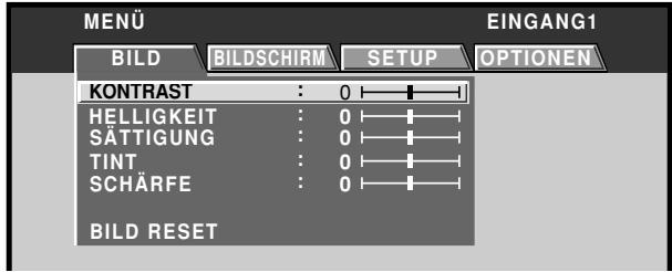 PIONEER PDA-5003 - Drücken Sie MENU, um die Menüanzeige aufzurufen. - 1