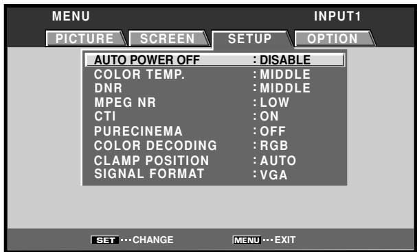 PIONEER PDA-5003 - [COLOR DECODING] setup - 4