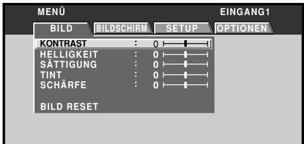 PIONEER PDA-5003 - Drücken Sie MENU, um die Menüanzeige aufzurufen. - 1
