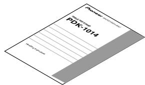 PIONEER PDK-1014 - Parts Included - 2
