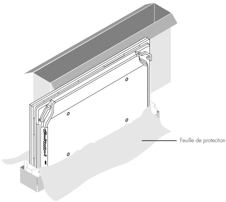 PIONEER PDK-1014 - Défaire l'emballage de l'écran à plasma - 2