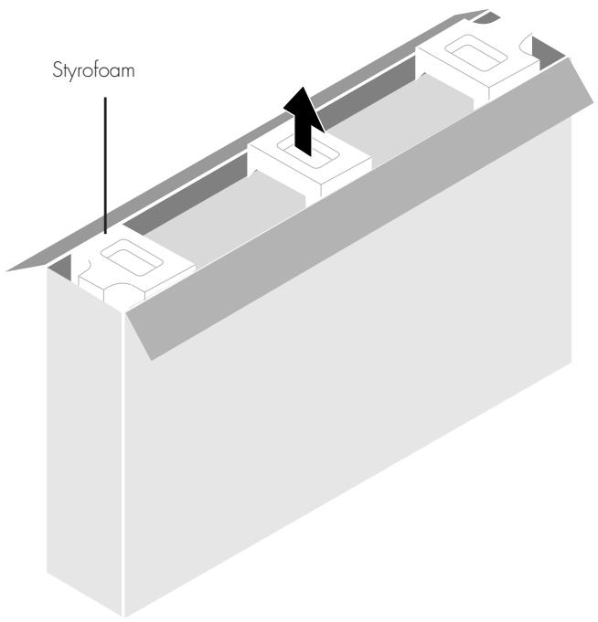 PIONEER PDK-1014 - Unfasten the wrapping of the plasma display - 1