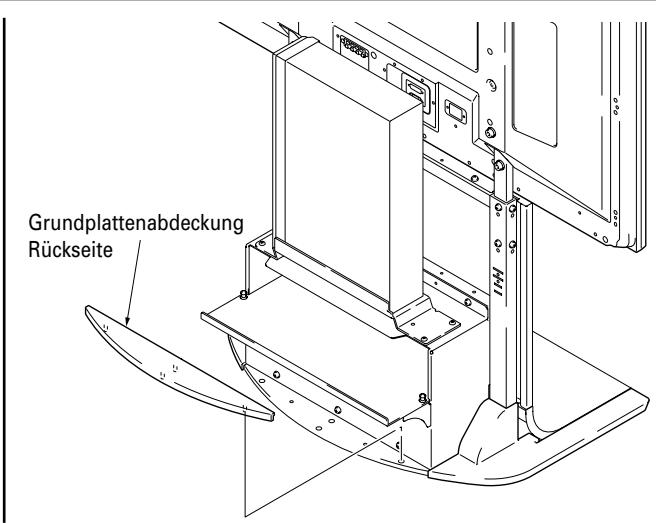 PIONEER PDK-FS06 - Installieren der Grundplattenabdeckungen L, R und Rückseite. - 2