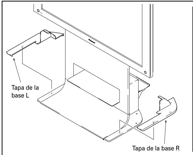 PIONEER PDK-FS06 - Instalación de las tapas de base L, R y posterior. - 1