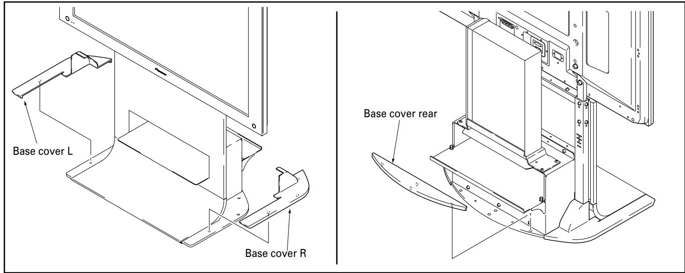 PIONEER PDK-FS06 - Installing base covers L, R, and rear. - 1