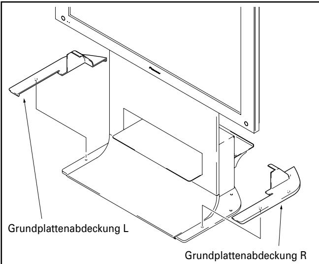 PIONEER PDK-FS06 - Installieren der Grundplattenabdeckungen L, R und Rückseite. - 1