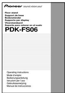PIONEER PDK-FS06 - List of parts and equipment included - 14
