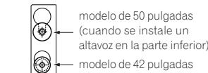 PIONEER PDK-LS01 - Utilice los tornillos de fijación (M8 x 30 mm) para acoplar los dispositivos de sujeción al televator de plasma. - 4