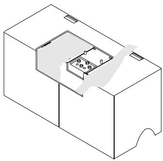 PIONEER PDK-TS06 - Open the package and take out the cardboard and accessories (screws and handling instructions). - 6