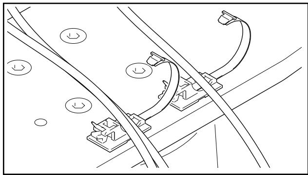 PIONEER PDK-TS12 - Utilisation des serre-câbles - 2