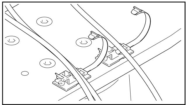 PIONEER PDK-TS12 - Using the cable binders - 2