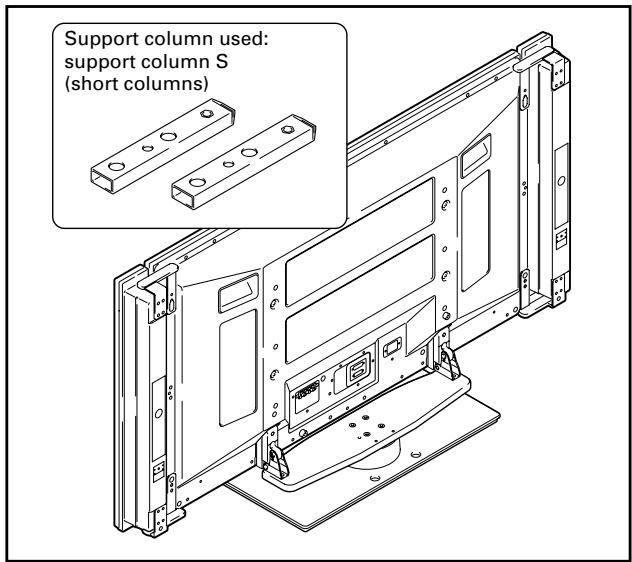PIONEER PDK-TS12 - Select the support columns to attach (see "Support Columns Used / Not Used Table" on Page 13). - 1
