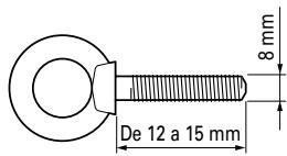 PIONEER PDK-TS12 - Utilización de una pared para estabilizar la pantalla - 1