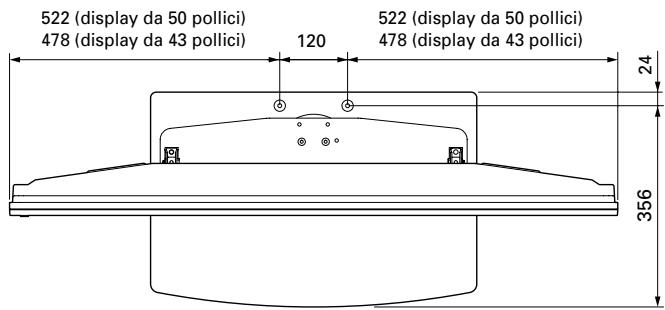 PIONEER PDK-TS12 - ✿ Posizione delle viti da tavolo / pavimento: Senza altoparlanti - 1