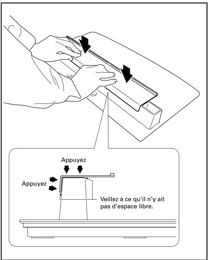 PIONEER PDK-TS23 - Mise en place de l'écran occultant - 2