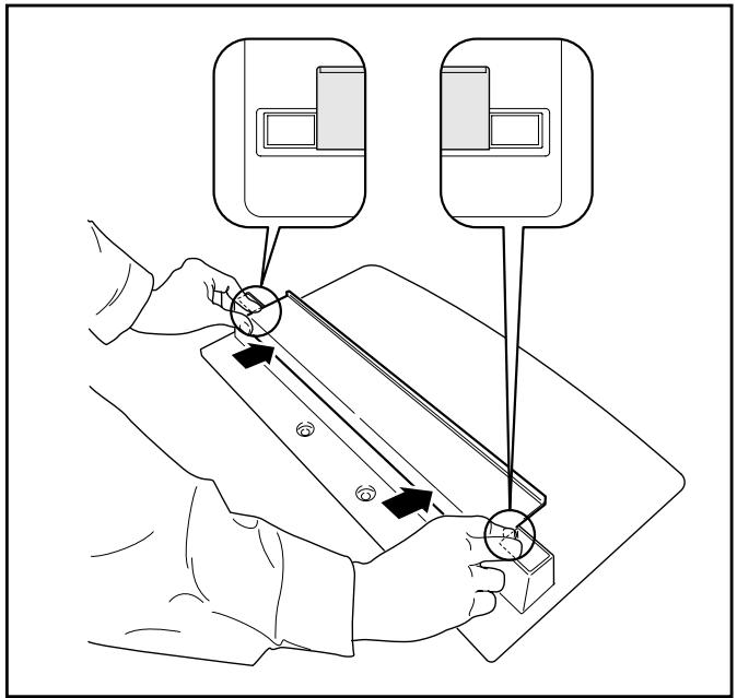 PIONEER PDK-TS23 - Mise en place de l'écran occultant - 1