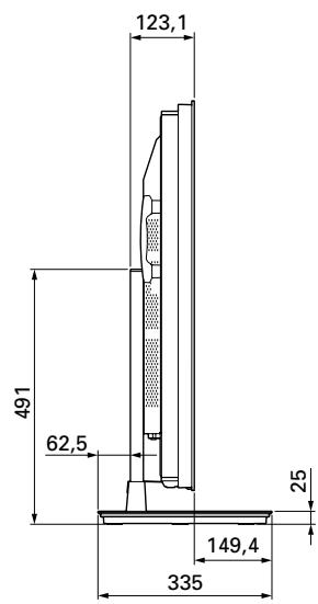 PIONEER PDK-TS23 - Schéma de dimensions - 2