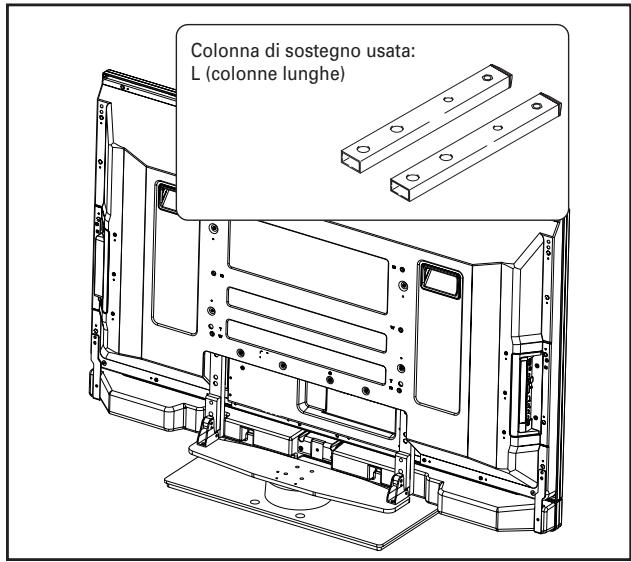 PIONEER PDK-TS25(B) - Scegliete le colonne di sostegno da fissare. - 1
