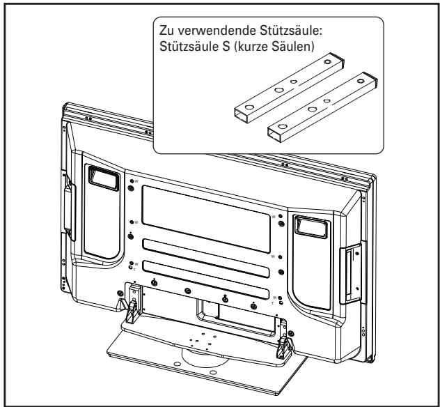 PIONEER PDK-TS25(B) - Wählen Sie die zu befestigenden Stützsäulen. - 2