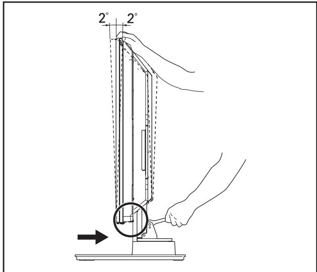 PIONEER PDK-TS25(B) - Impostare l'angolazione preferita. - 1