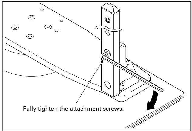 PIONEER PDK-TS25(B) - Fully tighten the Installation screws (4 locations on the left and right). - 1
