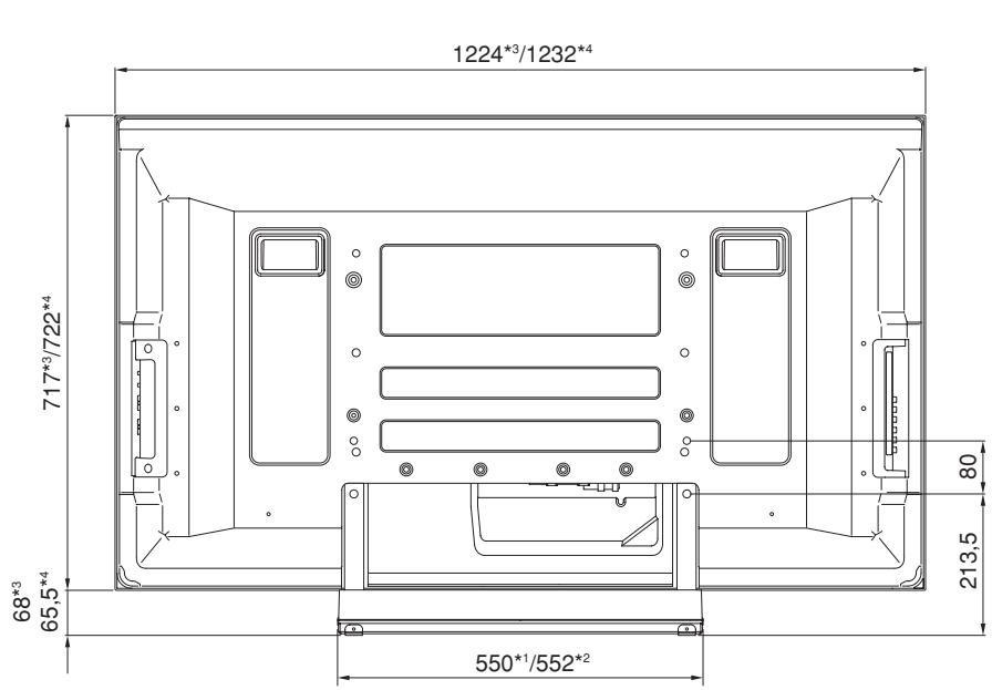 PIONEER PDK-TS29 - Sin altavoces (modelo de pantalla de 50 pulgadas) - 1