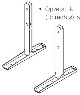 PIONEER PDK-TS33 - Controleren van de standaardonderdelen - 5