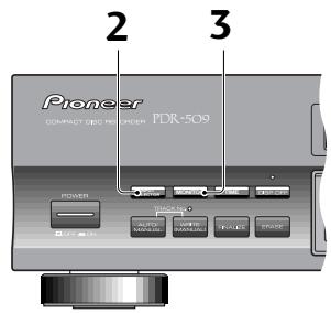 PIONEER PDR-509 - Registrazione di una fonte analogica - 2