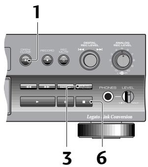 PIONEER PDR-509 - Registrazione di una pista da una fonte digitale - 1