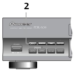 PIONEER PDR-509 - Enregistrement de toutes les plages d'une source numérique - 2