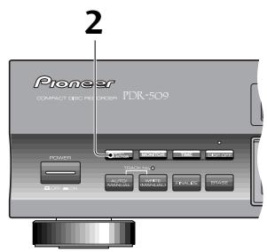 PIONEER PDR-509 - Registrazione manuale da una fonte digitale - 2