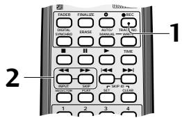 PIONEER PDR-509 - Controllo del contentuto alla fine del disco - 1