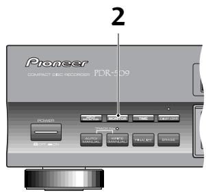 PIONEER PDR-509 - Controllo per la protezione da copia digitale - 1