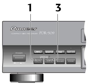 PIONEER PDR-509 - Numérorotation des plages - 1