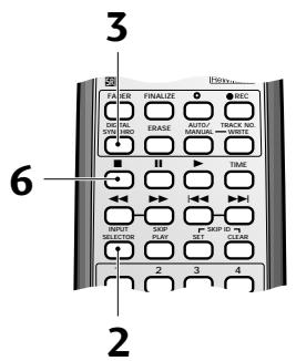 PIONEER PDR-509 - Enregistrement de toutes les plages d'une source numérique - 3