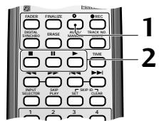 PIONEER PDR-509 - Registrazione di parti vuote - 1