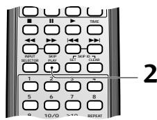 PIONEER PDR-509 - Lecture d'un disque avec des codes de saut - 1