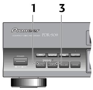 PIONEER PDR-509 - Numerazione delle piste - 1