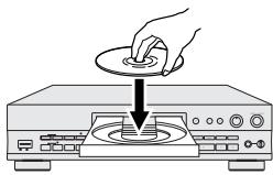 PIONEER PDR-509 - Chargez un disque CD audio préenregistré. - 1
