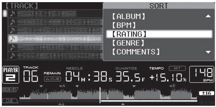 PIONEER CDJ-2000 - Appuyez sur [MENU/UTILITY] lorsque les morceaux sont indiqués. - 1