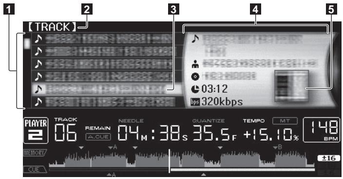 PIONEER CDJ-2000 - Exploration de bibliothèques et de dossiers - 1