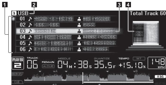 PIONEER CDJ-2000 - Gebruik van de [TAG LIST]-toets - 1