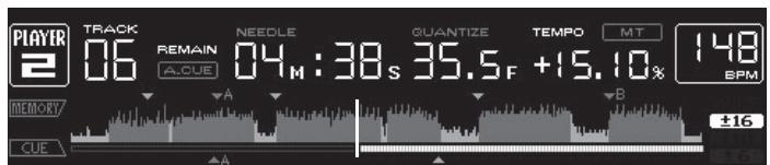 PIONEER CDJ-2000 - Lecture à partir de la position où le pad a été touché - 1