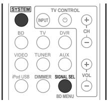 PIONEER HTP-600 - Sélection du signal d'entrée - 1
