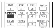 PIONEER HTP-600 - Gebruik van de Sound Retriever - 2