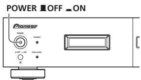 PIONEER PD-D6MK2-K - Switching on - 1