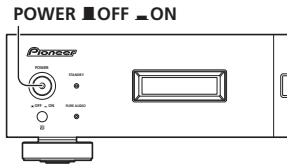 PIONEER PD-D6MK2-K - Einschalten - 1