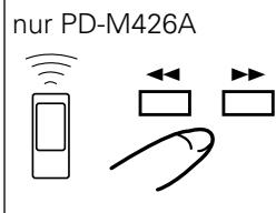 PIONEER PD-M426A - Manueller Suchlauf — Suehe nach einem bestimmten Abschnitt - 2