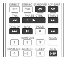 PIONEER SC-LX73 - Commandes de lecture de base - 4