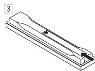PIONEER SC-LX73 - Mise en place des piles - 4